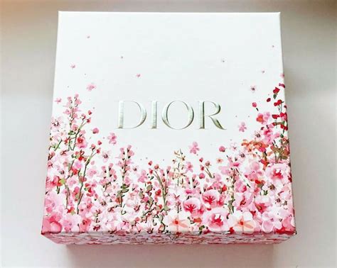 dior floral box|christian Dior gift box.